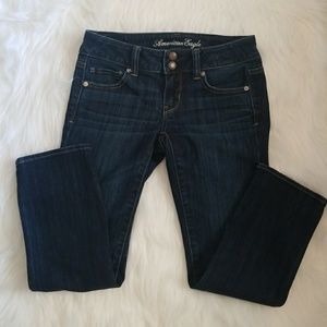 American Eagle crop size 0 Artist Stretch jeans